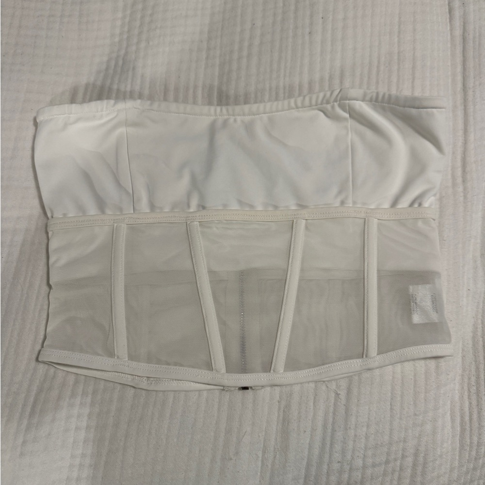 NWT WhiteFox Boutique Strapless Corset Top